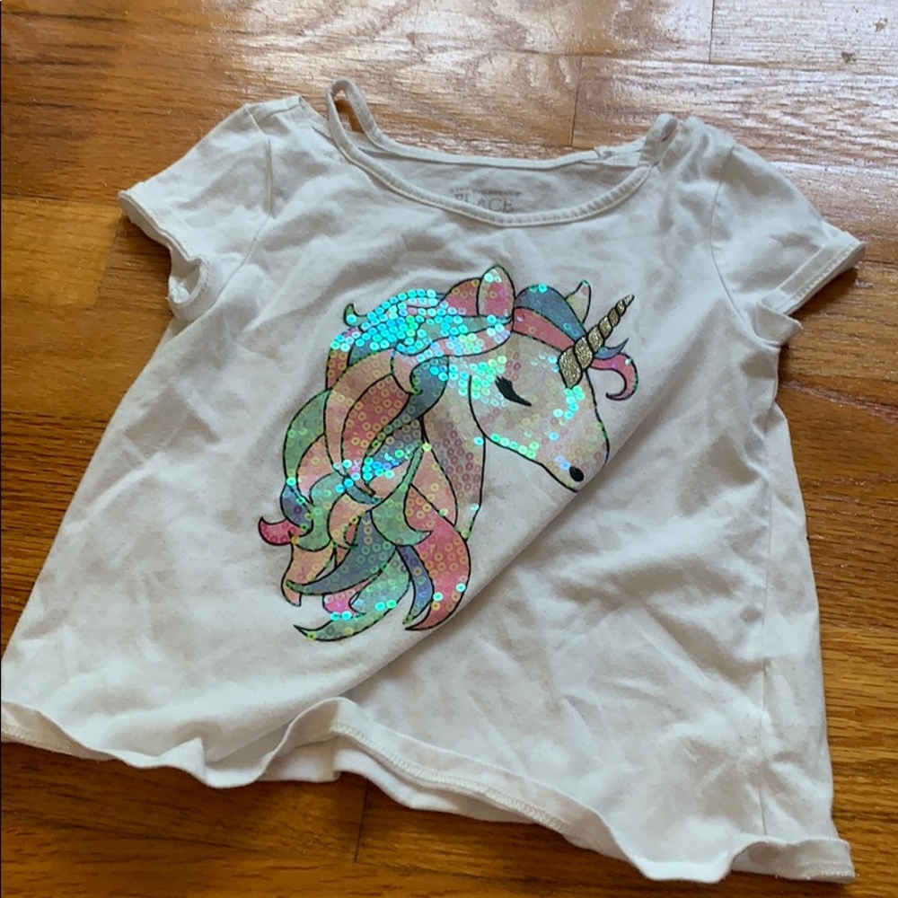 Children’s place unicorn shirt